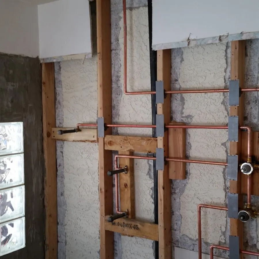 Copper pipe installation for Repiping in Edison